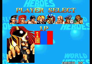 World Heroes screenshot 4 for Neo Geo CD